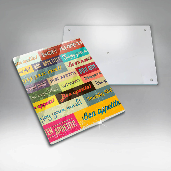 Protection plaque induction Sous-titres Bon appétit langues