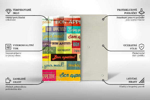 Protection plaque induction Sous-titres Bon appétit langues