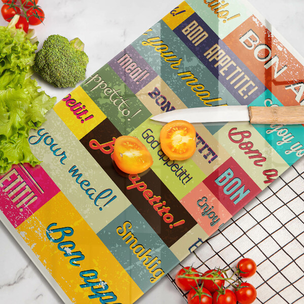 Protection plaque induction Sous-titres Bon appétit langues