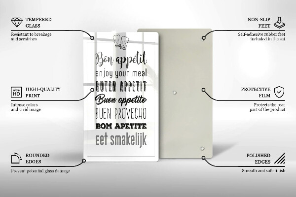 Protection plaque induction Inscription de cuisine disant