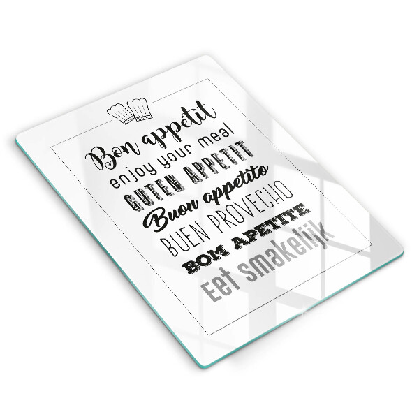 Protection plaque induction Inscription de cuisine disant