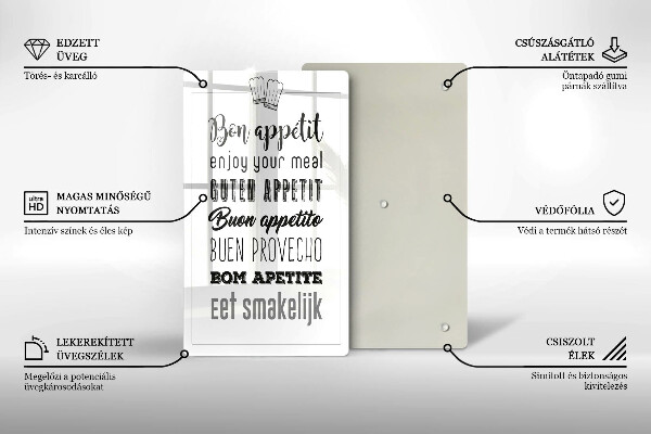 Protection plaque induction Inscription de cuisine disant