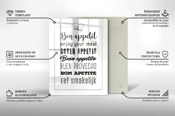 Protection plaque induction Inscription de cuisine disant