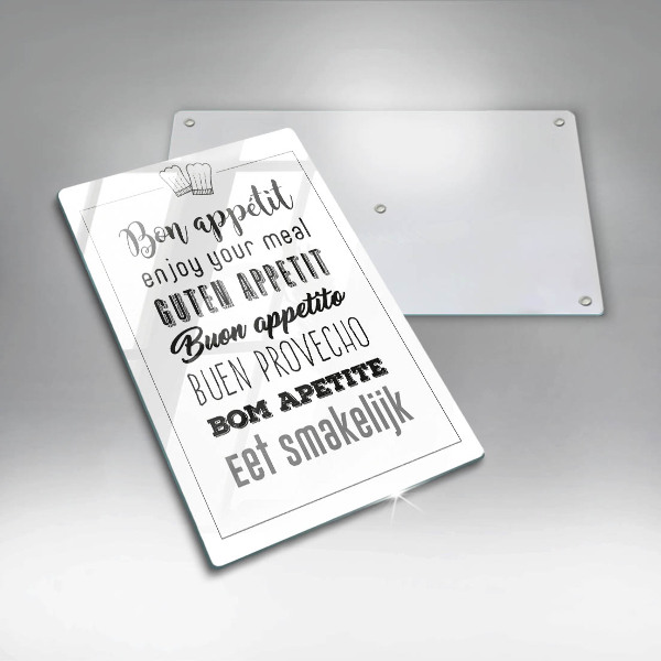 Protection plaque induction Inscription de cuisine disant