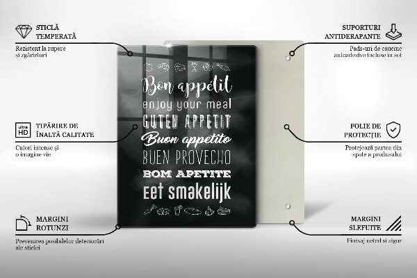 Protection plaque induction Inscription de cuisine disant