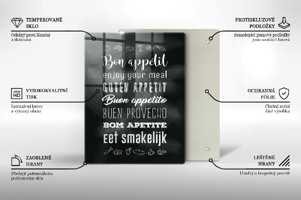 Protection plaque induction Inscription de cuisine disant