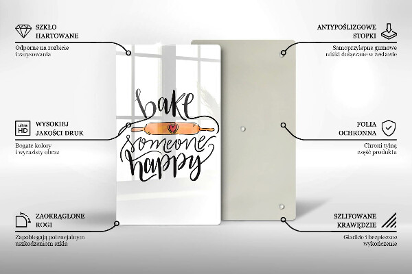 Protection plaque induction Bake someone happy