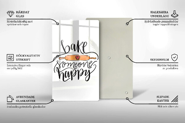 Protection plaque induction Bake someone happy