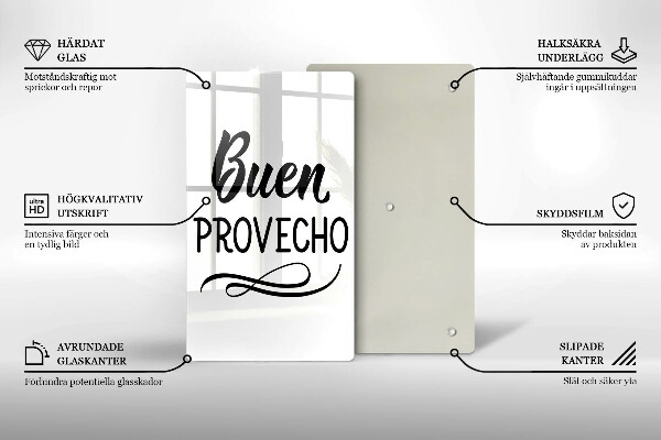 Protection plaque induction Buen provecho