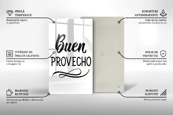 Protection plaque induction Buen provecho