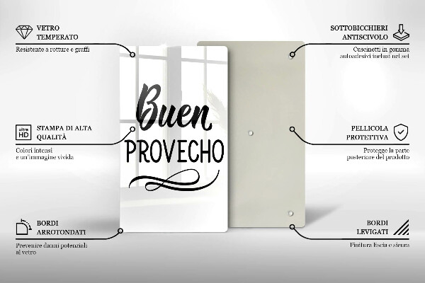 Protection plaque induction Buen provecho