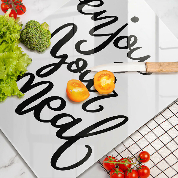 Protection plaque induction Enjoy your meal