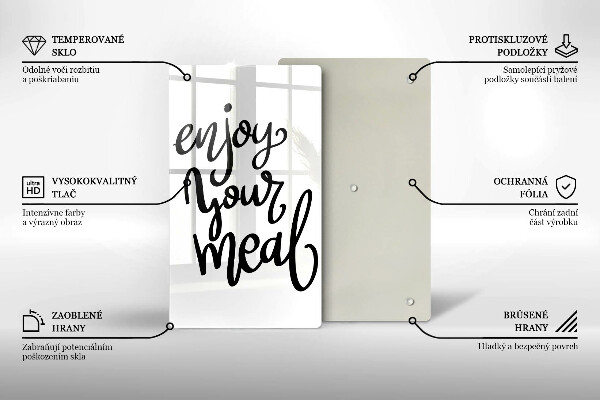 Protection plaque induction Enjoy your meal