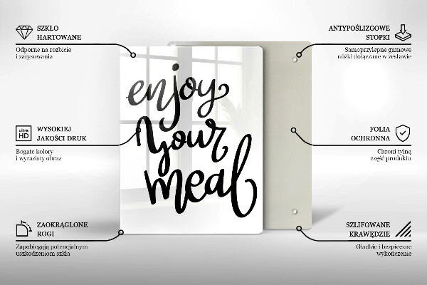 Protection plaque induction Enjoy your meal