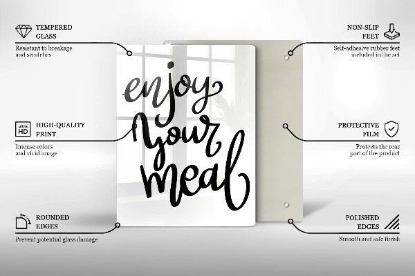 Protection plaque induction Enjoy your meal