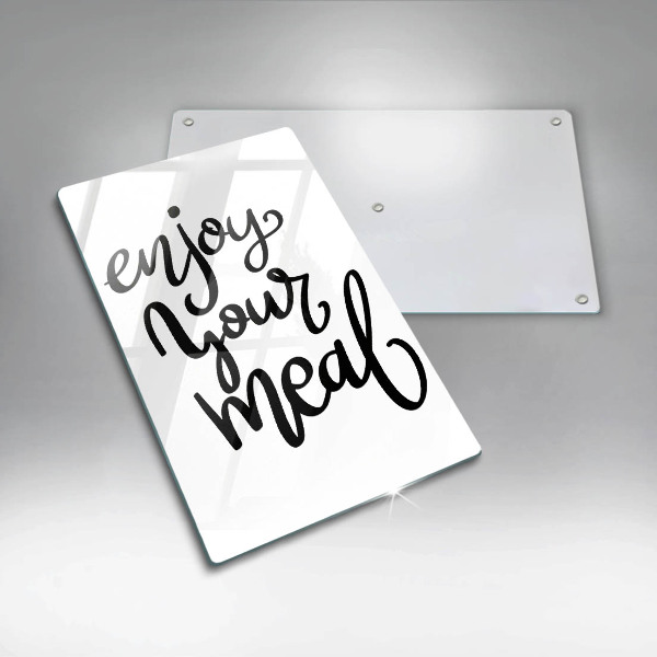 Protection plaque induction Enjoy your meal