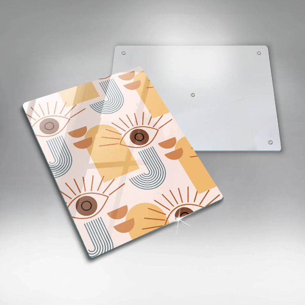 Protection plaque induction Modèle d'yeux bohème