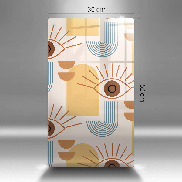 Protection plaque induction Modèle d'yeux bohème