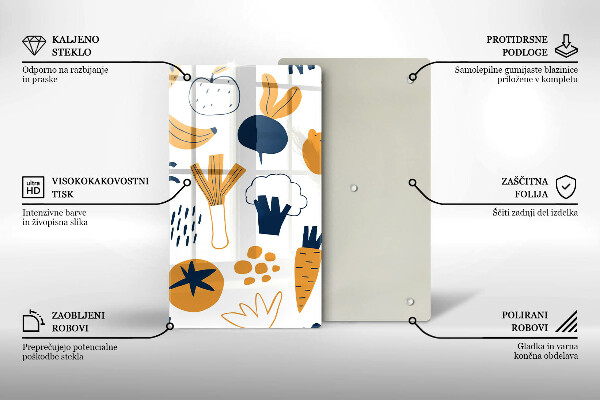 Protection plaque induction Illustration de la nourriture