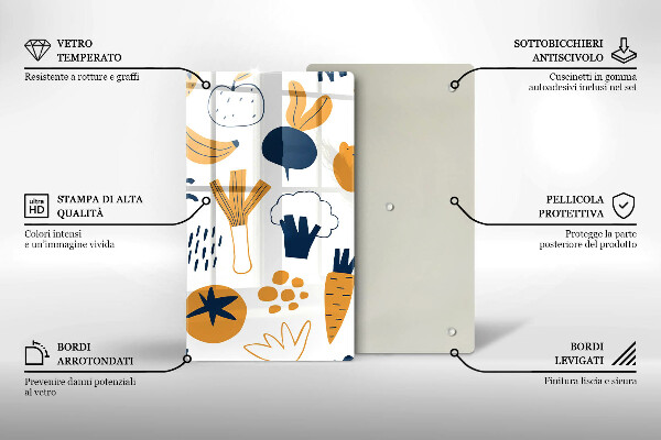 Protection plaque induction Illustration de la nourriture