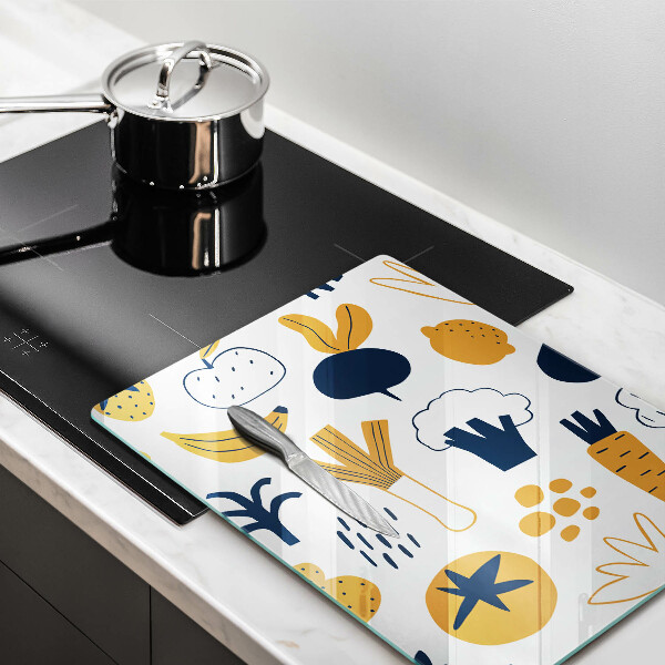 Protection plaque induction Illustration de la nourriture