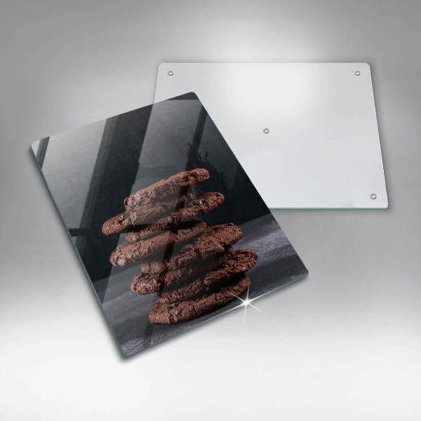 Protection plaque induction Biscuits nappés chocolat noir