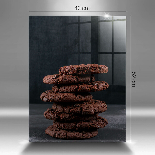 Protection plaque induction Biscuits nappés chocolat noir
