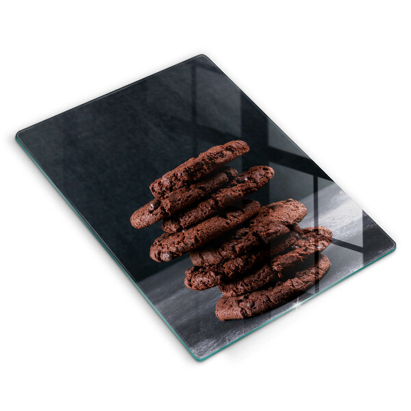 Protection plaque induction Biscuits nappés chocolat noir