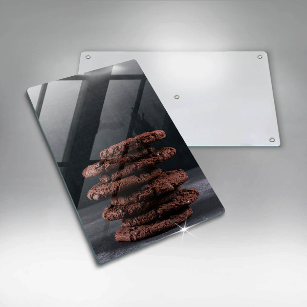 Protection plaque induction Biscuits nappés chocolat noir