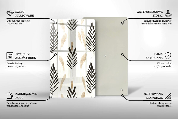 Protection plaque induction Plantes bohèmes