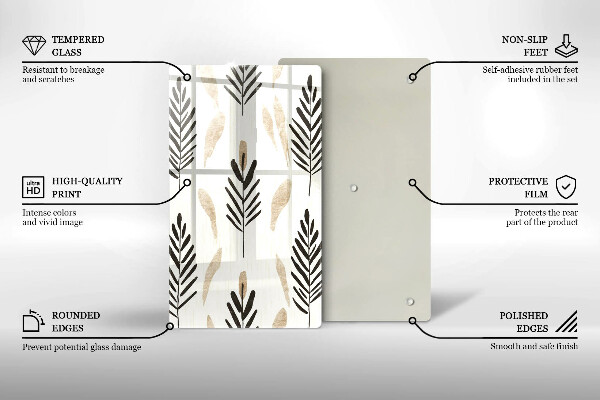 Protection plaque induction Plantes bohèmes