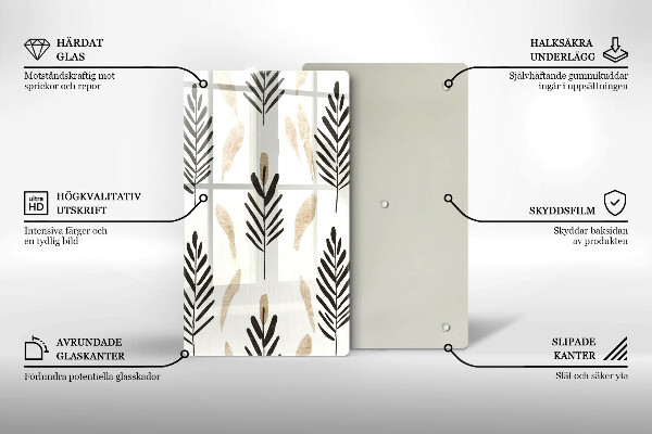 Protection plaque induction Plantes bohèmes