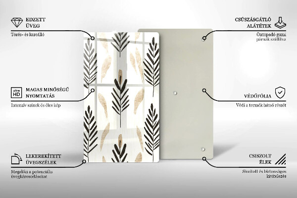 Protection plaque induction Plantes bohèmes