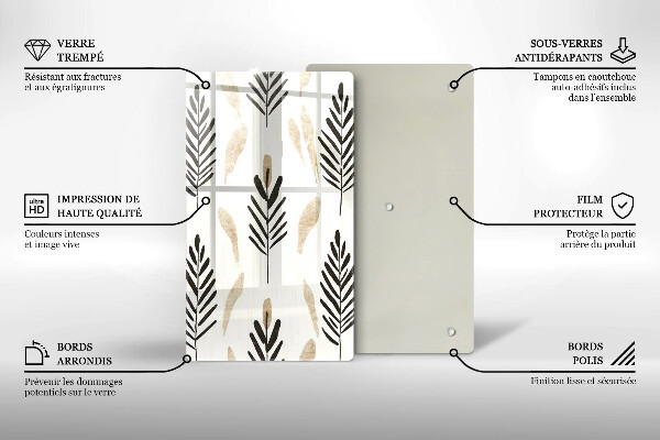Protection plaque induction Plantes bohèmes