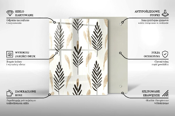 Protection plaque induction Plantes bohèmes