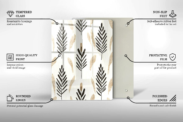 Protection plaque induction Plantes bohèmes