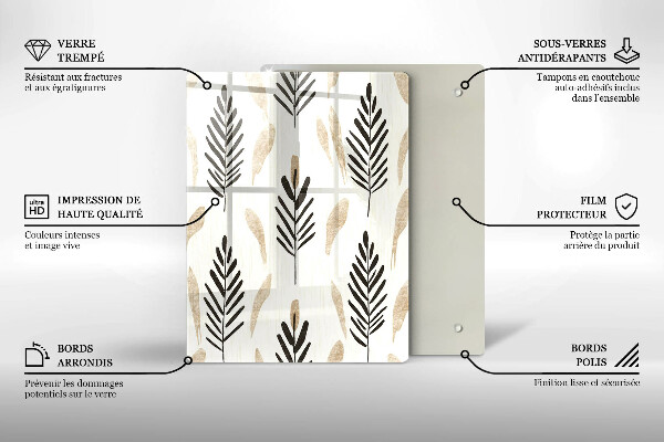 Protection plaque induction Plantes bohèmes