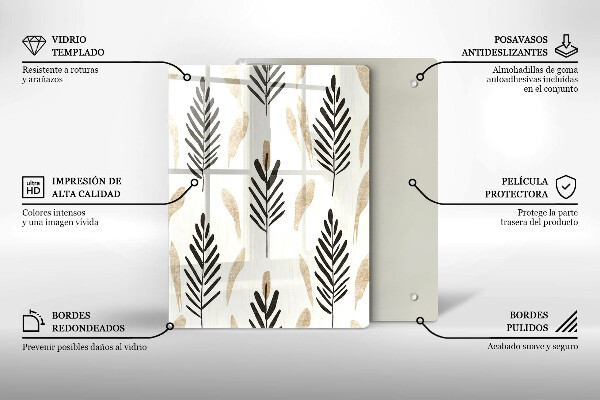 Protection plaque induction Plantes bohèmes