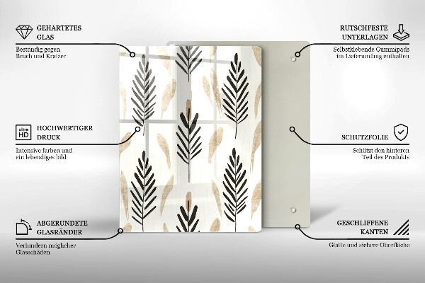Protection plaque induction Plantes bohèmes
