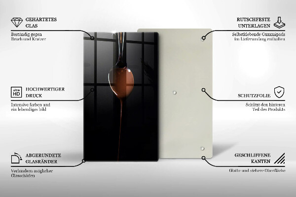 Protection plaque induction Une cuillère de chocolat