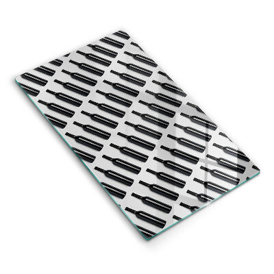 Protection plaque induction Bouteilles de vin noir