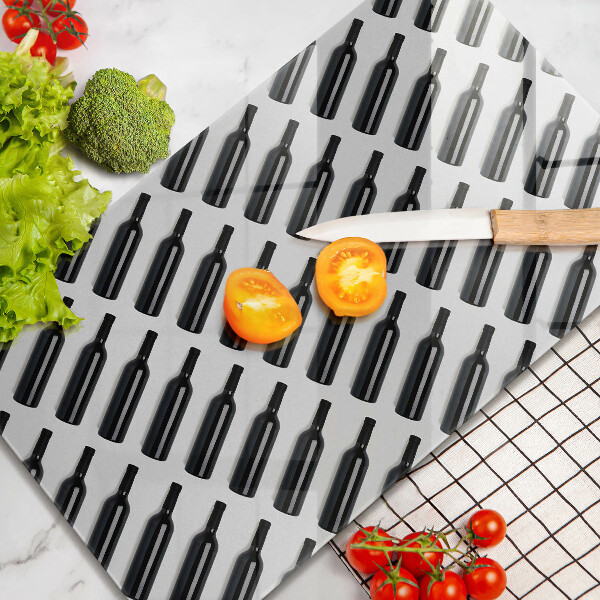 Protection plaque induction Bouteilles de vin noir