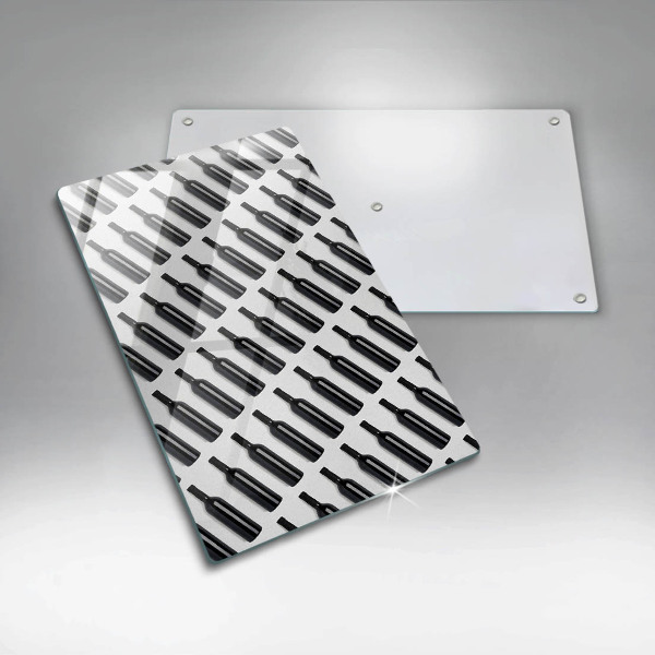 Protection plaque induction Bouteilles de vin noir