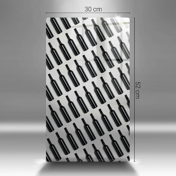 Protection plaque induction Bouteilles de vin noir