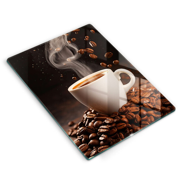 Protection plaque induction Tasse de café chaude