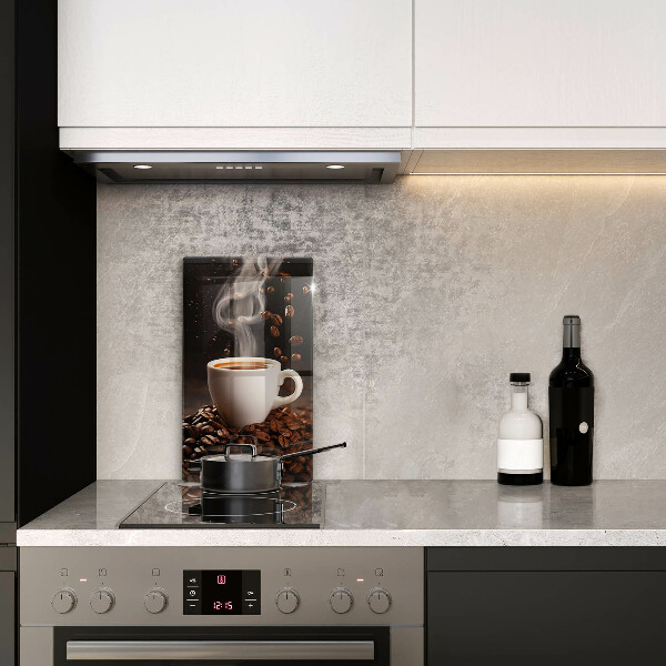 Protection plaque induction Tasse de café chaude