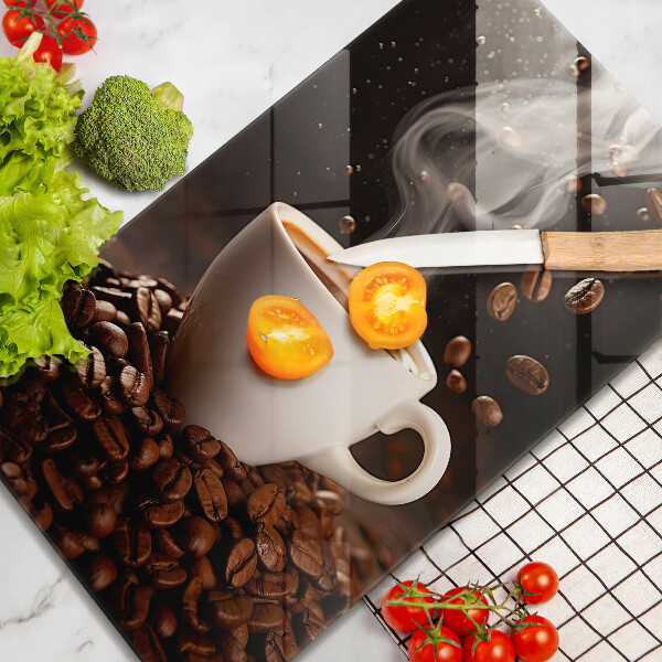 Protection plaque induction Tasse de café chaude