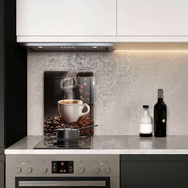 Protection plaque induction Tasse de café chaude