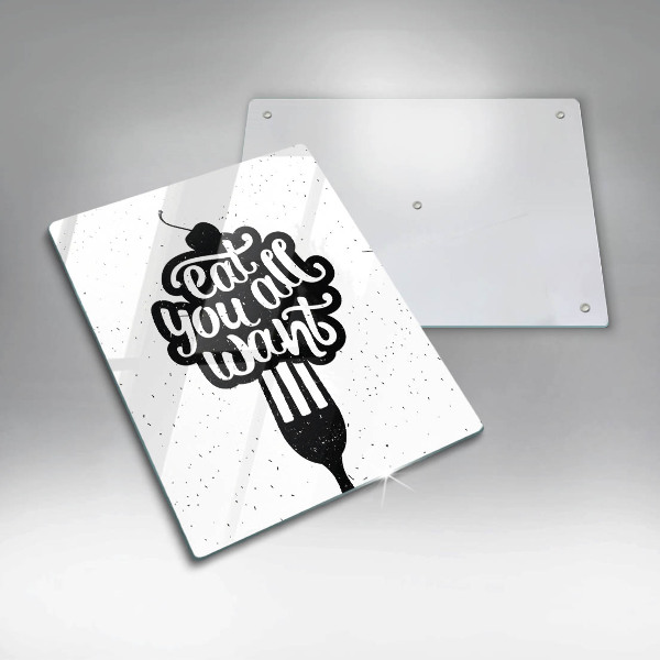 Protection plaque induction Eat all you want