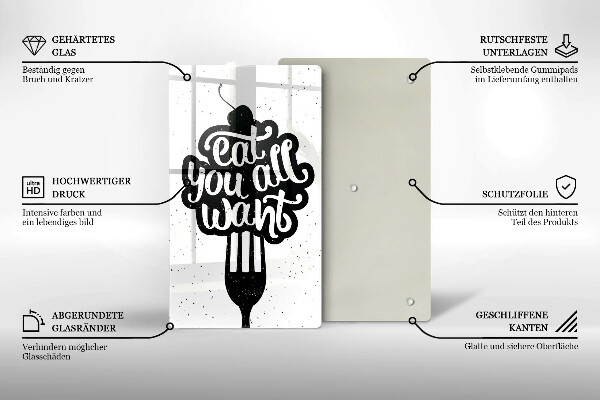 Protection plaque induction Eat all you want